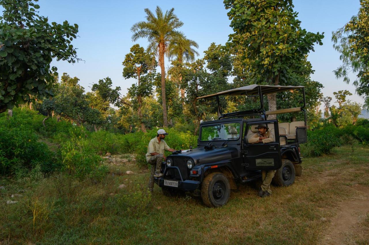 Utsav Camp Sariska Hotell Tehla Exteriör bild